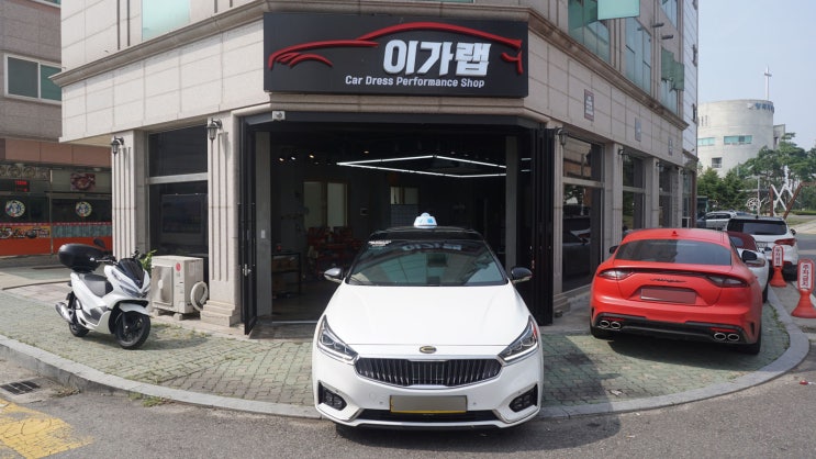  올뉴K7 필러라인 투톤 에이버리 블랙유광으로 김포이가랩에서~!     [김포랩핑][일산랩핑][인천랩핑][파주랩핑][래핑]