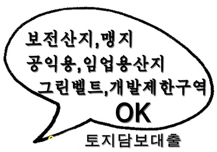  안될것 같던 맹지담보대출 2금융권으로 받을 수 있었습니다