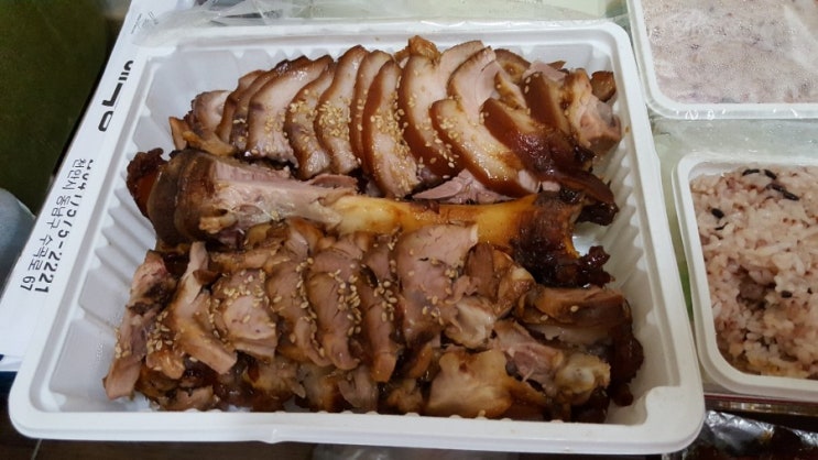  천안신방동24시 무한리필족발맛집 해족왕배달 솔직후기