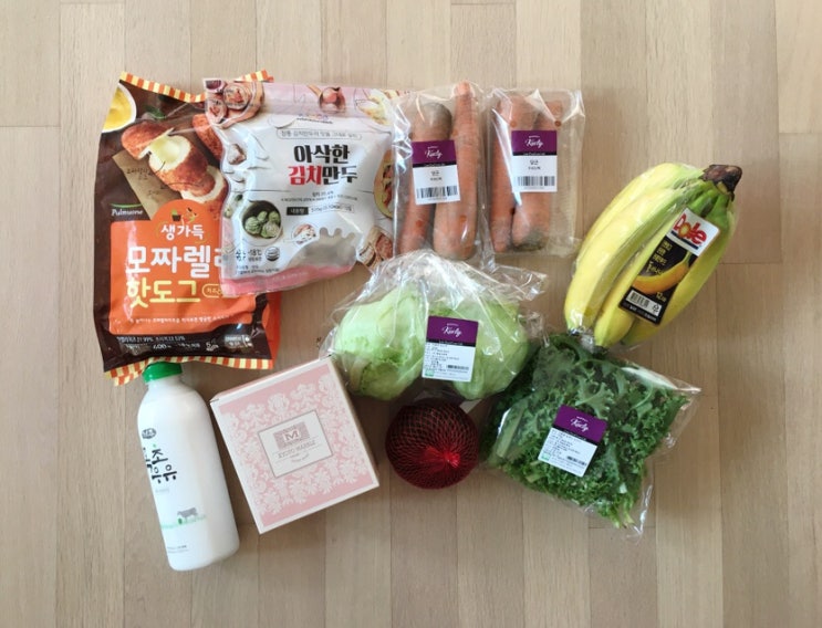  마켓컬리 장보기, 벌써 네 번째