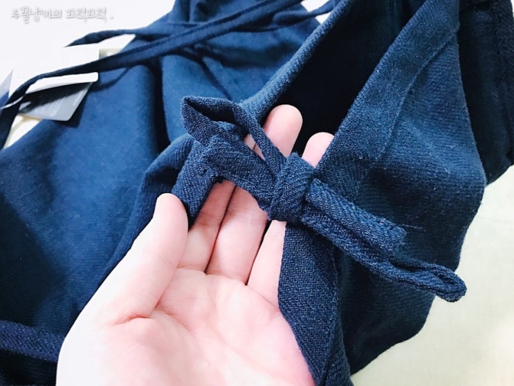  베이직 포켓 에코백 겟하고 착용한 리뷰