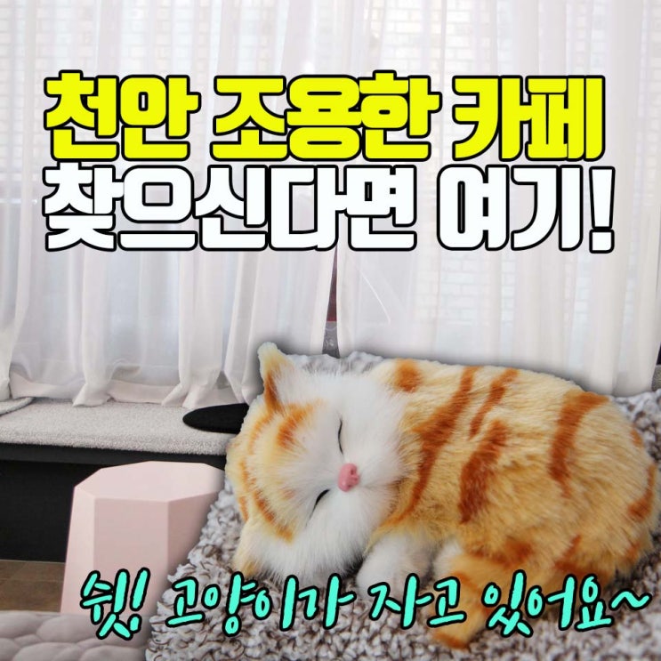  청당동 카페ㅣ천안 조용한 카페로 메추리다방 추천!