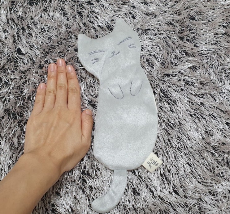  천연찜질팩 온열안대 귀여운 아이콩냥 눈찜질팩 너무 좋아!