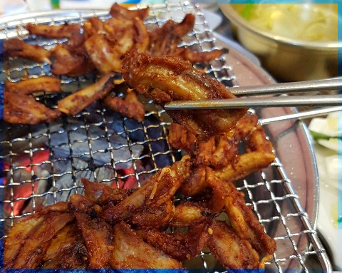  금호지구 사수동 참숯불 원조곰장어아나고막창