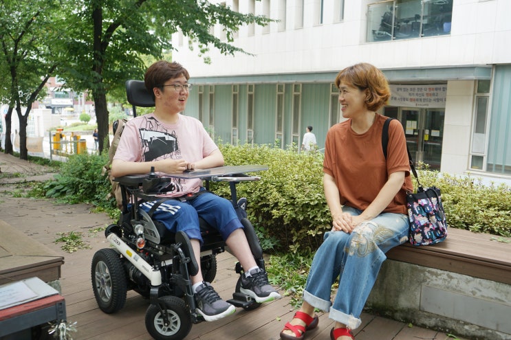  근이영양증 정환이와 엔젤스헤이븐의 동행
