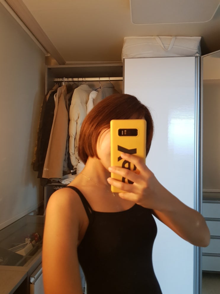  미용실 추천 :: 홍대 오유헤어에서 급 단발 레이어드컷