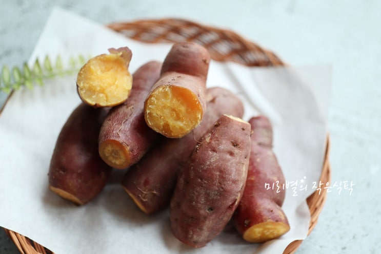 고구마찌는법 맛나게 찌는 시간 보관법