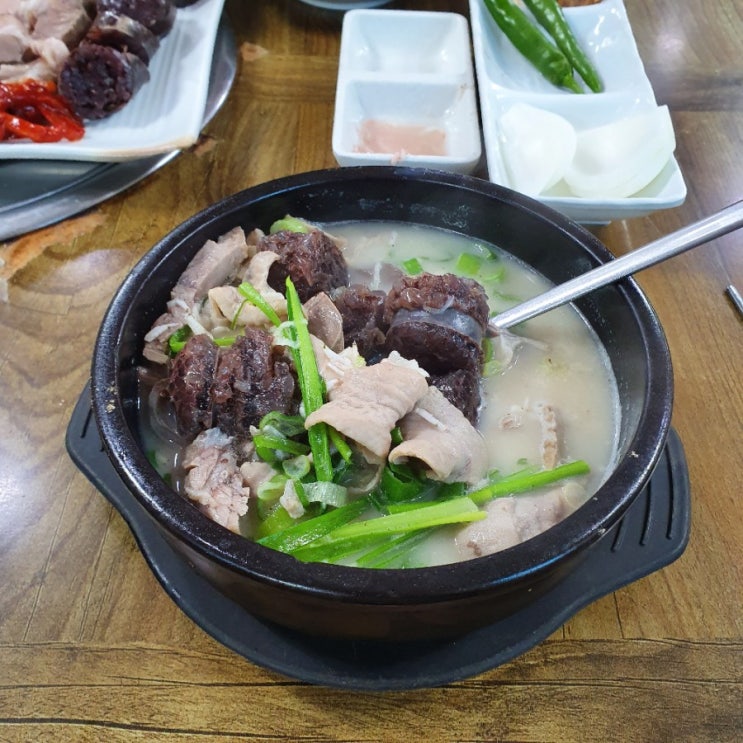 영암 구림식당 : 푸짐하고 맛있는 순대국밥