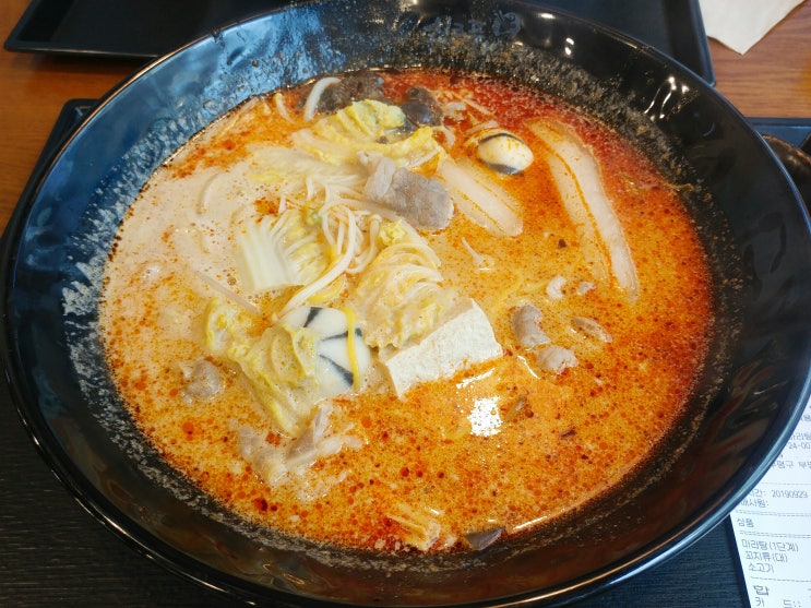  [부평 맛집] 얼얼한 마라맛이 강한 새로운 부평 마라탕집 '신룽푸마라탕 부평점'