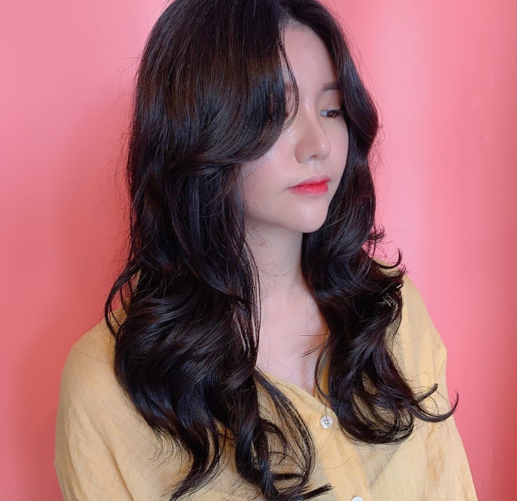  연수동미용실 알팀헤어 해리샘 , 엘리자벳펌 완성!