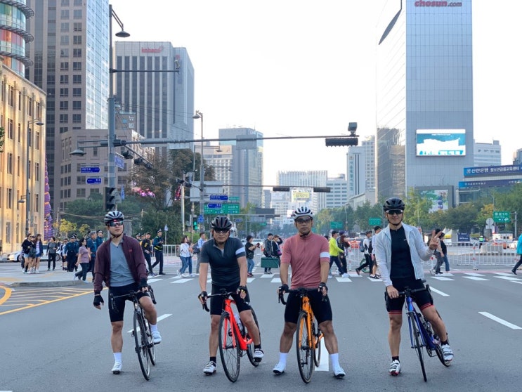 팀삐노 남산 북악 새벽라이딩 & 스페셜라이즈드 에스웍스 타막