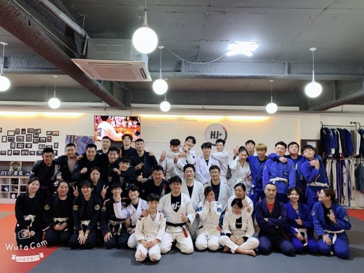  해운대장산역 팀HJ 주짓수 승급식행사