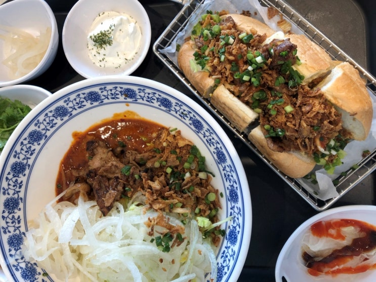 김포현대아울렛 맛집 르번미 쌀국수 반미 맛있어요