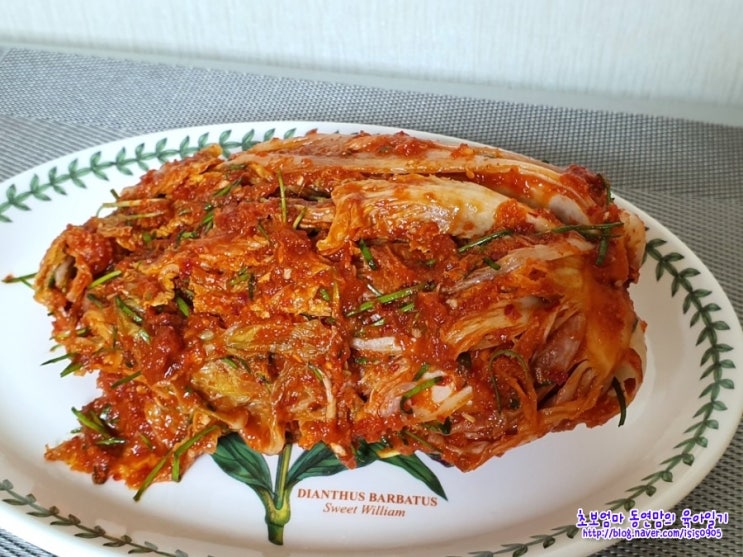  김장김치 담그는법 대관령원예농협 절임배추10kg 으로 쉽게 해요