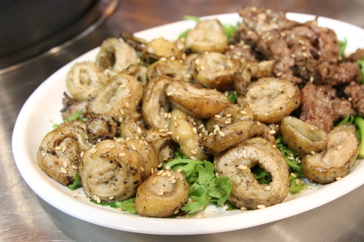  [원주 맛집] 돼지 막창! 무실동 시청 만대공원 쌍다리 연탄불막창 불 맛 제대로 입힌 매콤한 술 안주로 딱!