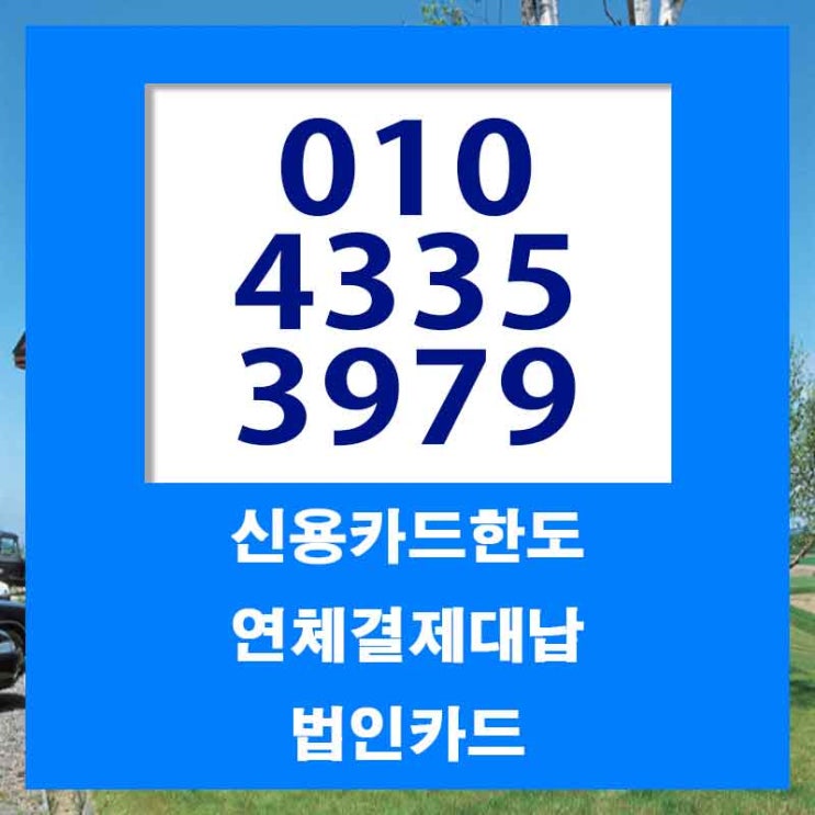  천안카드대납대출 여기가 짱이야