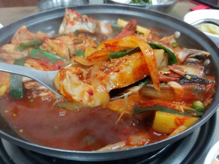  진주문산 맛집! 얼큰한국물이 땡길때는~보글보글전골에서