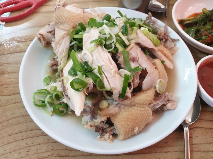 충남 아산 신정식당, 가성비 좋은 닭수육, 온면, 밀면집