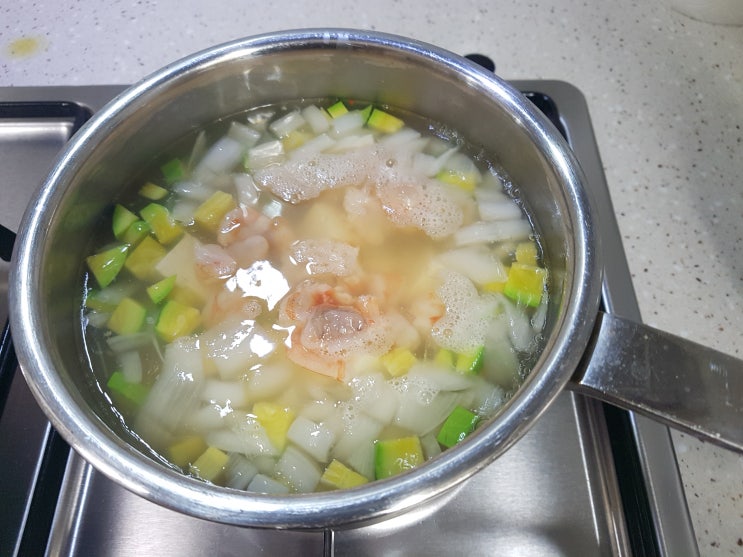  [요리] 두부국 / 새우넣고 통통 시원~