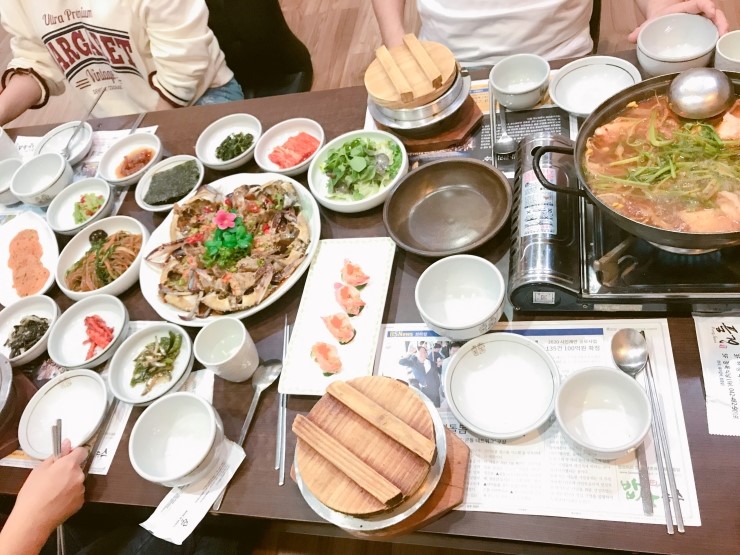  대전맛집추천:)탄방동 풍전한정식에서 가족식사로 간장게장정식 먹었어요~