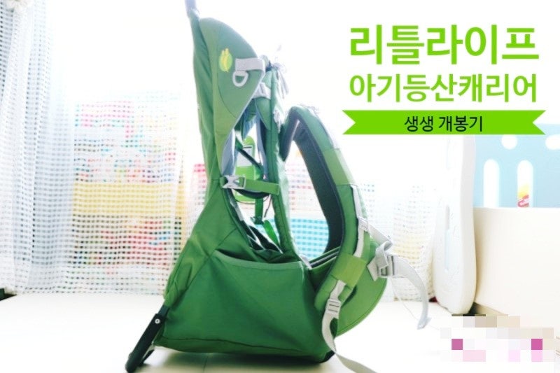 리틀라이프 어드벤처러S2 아기등산캐리어 사용기