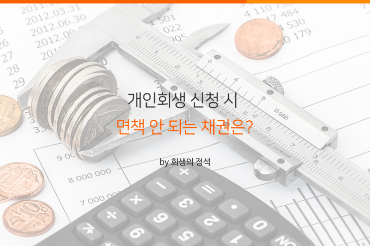  개인회생시 면책 안되는 채권은?