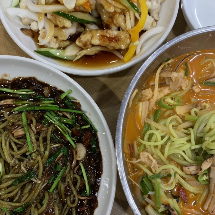  [여수짬뽕집] 여수 무선 중국집/ 매운 짬뽕, 짜장면, 탕수육 맛집 ( 구 짬뽕의 전설)