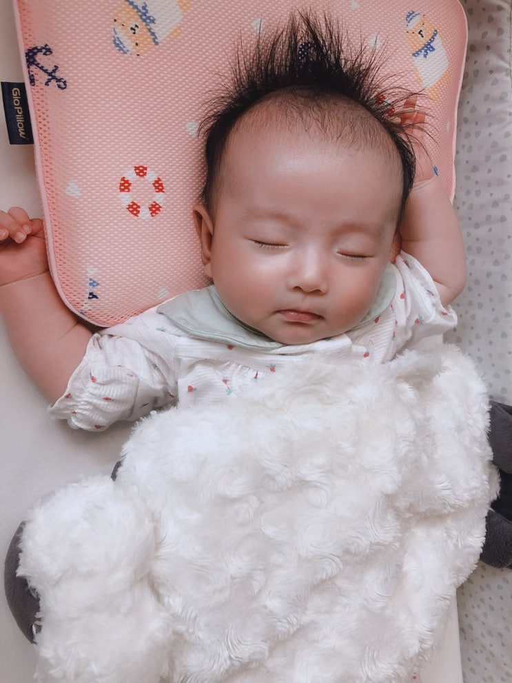  아기 짱구베개 비교 (지오필로우/라이너리프트필로우)
