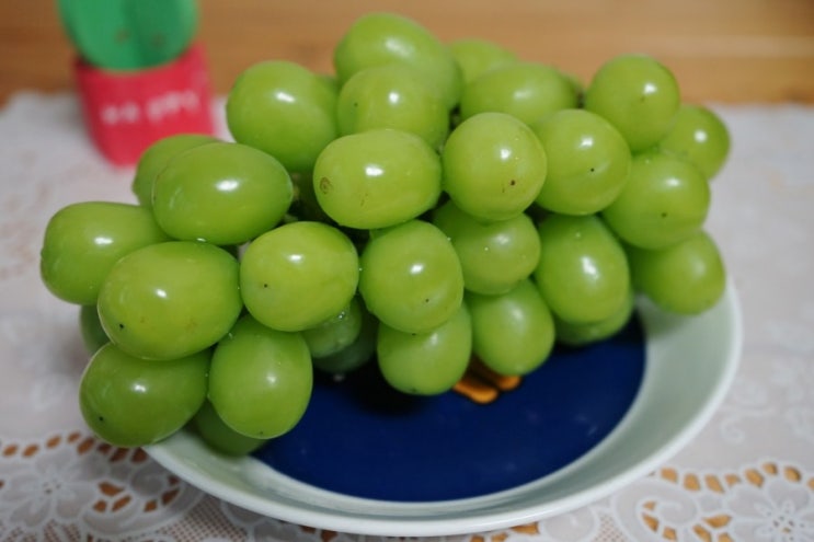  저탄소 농산물 샤인머스켓 맛있게 즐겨요.