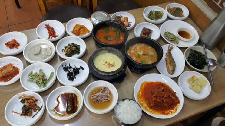 전주 백반기행 한국식당 전주백반.