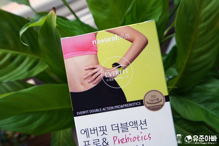  모유유산균 내츄럴플러스 에버핏 프리바이오틱스 유산균