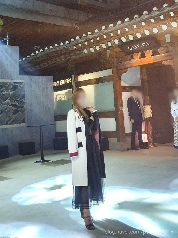  구찌 파티 2020 크루즈 컬렉션 vip 칵테일파티 in 카페 어니언 안국