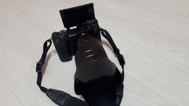  유튜브 준비! 소니a6400 미러리스 카메라 ,  (sel18-105) 렌즈 구매했어요:-)