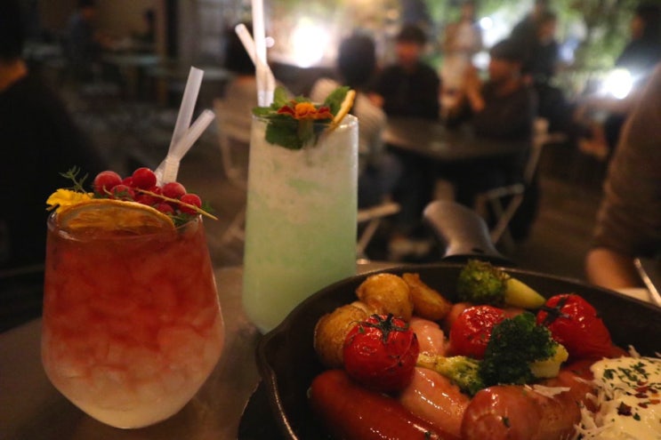  강남역 루프탑 바에서 분위기있는 칵테일 한 잔˓˂̵   <루프808>