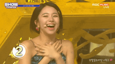  "엔딩 여신을 찾아라" 191002 트와이스 쇼챔피언 Feel Special 채영 움짤