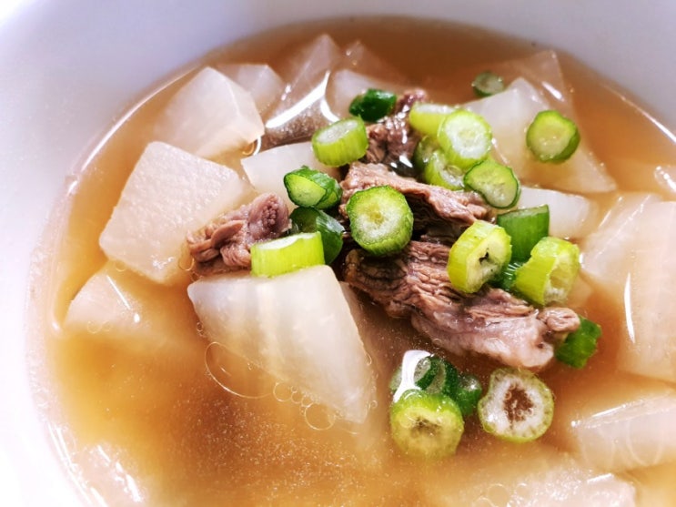  맛있는 "소고기무국" 만들기~남녀노소 인기쟁이 국메뉴!!