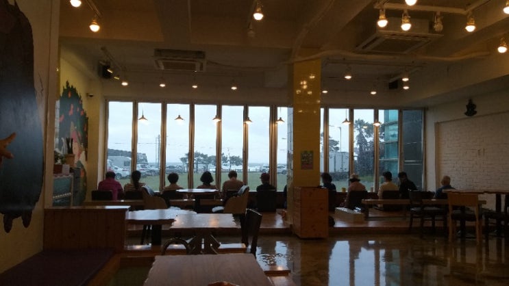  제주 중문 댕규리네 해수 족욕카페에 힐링하러 왔어요