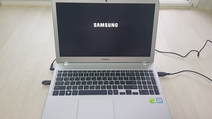  창원컴퓨터수리 남양동 프리도스노트북 윈도우설치