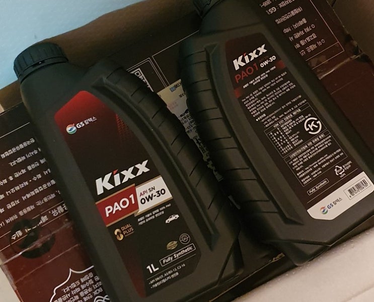  가성비좋은 합성엔진오일 KIXX PAO1, 쉐보레 서비스센터에서 교환하기