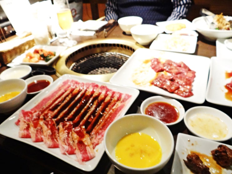  도톤보리 맛집 사우나 하고 먹으면 울 수 있는 와규 무한리필 '아부리야'