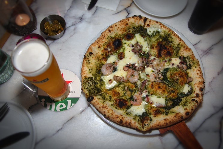 송리단길 피자 정통 화덕피자로 맛볼 수 있는 파스타도 맛있는 이탈리안 레스토랑 : 피제리아라고