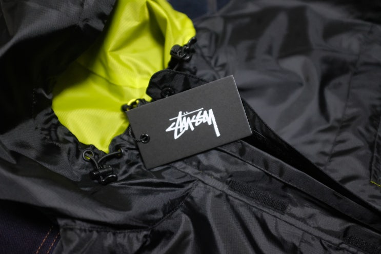 [Stussy] 스투시 드리프트 남자 풀오버 바람막이 자켓