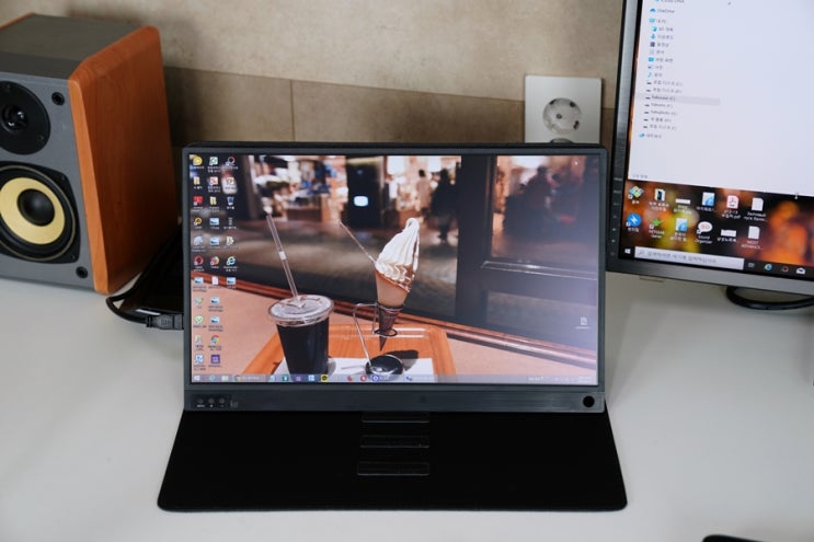  휴대용 모니터 카멜 포터블 모니터 프리즘 CPM1510IPS 사용기