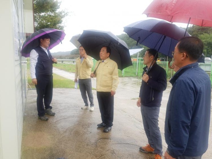  영광군수, 태풍 ‘미탁’ 대비 배수시설, 침수우려지역 긴급 점검