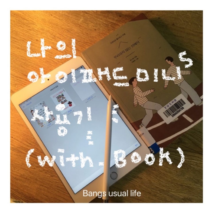  아이패드 미니5 적나라한 사용기(책과 함께)