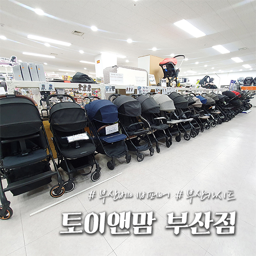  부산 베이비페어 대신 토이앤맘에서 부산 카시트 둘러보기