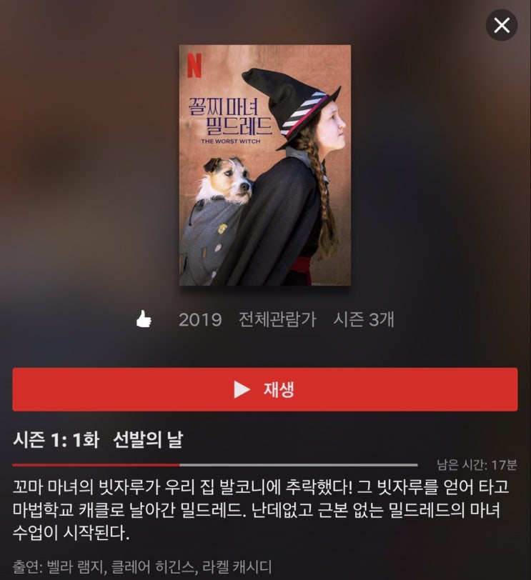  [넷플릭스] 꼴찌 마녀 밀드레드