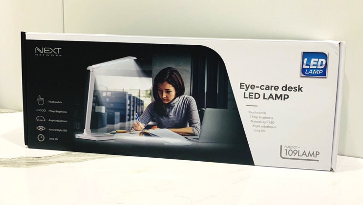  책상에 놓기 이쁜 책상전등추천 스탠드전등추천 NEXT 109 LAMP Eye-care desk LED LAMP 7단계 밝기조절 LED스탠드 터치식 스위치