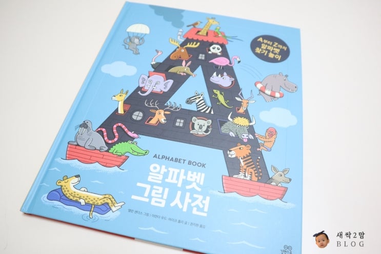  ALPHABET BOOK 알파벳 그림사전 그림보며 다양한 학습주제 재미있게 단어공부 할 수 있어요.