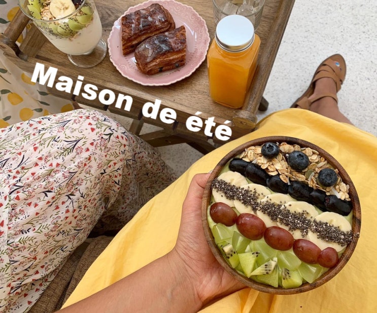  하노이요거트맛집 Maison de été 메종드에테 분위기 넘나 좋아요 :)
